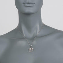 Load image into Gallery viewer, Classic Essential Tree Of Life Circular Pendant Necklace in 14K Gold Plating (Options Available)
