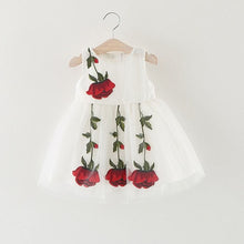 Load image into Gallery viewer, Fall Winter Wear Brand 2018 New Baby Girls Clothes Long-sleeved Floral Plus Velvet Dress+Fur Vest 2Pcs Suit Girls Clothes Sets