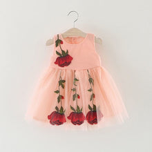 Load image into Gallery viewer, Fall Winter Wear Brand 2018 New Baby Girls Clothes Long-sleeved Floral Plus Velvet Dress+Fur Vest 2Pcs Suit Girls Clothes Sets