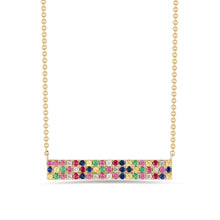 Load image into Gallery viewer, Rainbow Swarovski Elements Pendant Necklaces in 14K Gold (Multiple Options)
