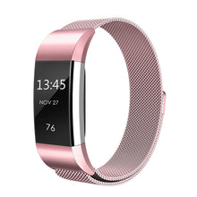 Load image into Gallery viewer, Stainless Steel Strap for fitbit charge 2 band Milanese Loop Replacement Link bracelet Wrist Belt Magnetic Watchband Accessories