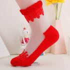 Women Lace Ruffle Ankle Sock