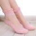 Women Lace Ruffle Ankle Sock