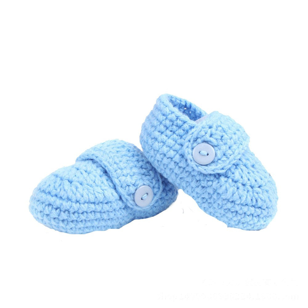 Crib Crochet Casual Baby Handmade Knit Sock Infant Shoes