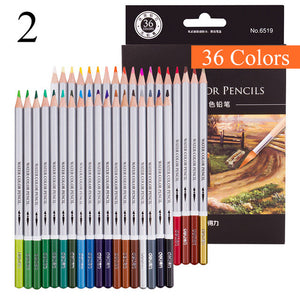 Kawaii Cute 24/36/48/72 Colors Elegant Pencils Set