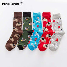 Load image into Gallery viewer, [COSPLACOOL]Style Harajuku Pug Dog socks
