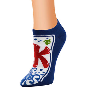 Women Cute Horizontal Multi-Color Pattern Tube Socks - Japanese inspiration
