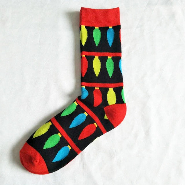 High Quality Christmas/Holiday  Socks For Men / Combed Cotton