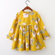 Load image into Gallery viewer, Bear Leader Girls DressRuffles A-Line Striped Full Sleeve Kids Dress  3T-7T