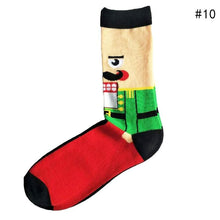 Load image into Gallery viewer, 1 Pair The Christmas Series of Socks Cotton Character Cartoon Absorbent and Breathable Cotton Socks