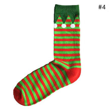 Load image into Gallery viewer, 1 Pair The Christmas Series of Socks Cotton Character Cartoon Absorbent and Breathable Cotton Socks