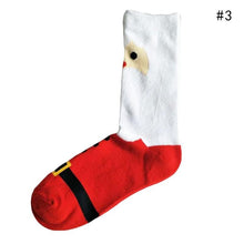 Load image into Gallery viewer, 1 Pair The Christmas Series of Socks Cotton Character Cartoon Absorbent and Breathable Cotton Socks