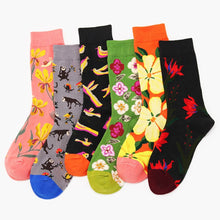 Load image into Gallery viewer, 1Pair Cartoon Men/Women Socks Colorful Socks- Unisex Cotton  Funny Art Socks