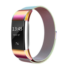 Load image into Gallery viewer, Stainless Steel Strap for fitbit charge 2 band Milanese Loop Replacement Link bracelet Wrist Belt Magnetic Watchband Accessories